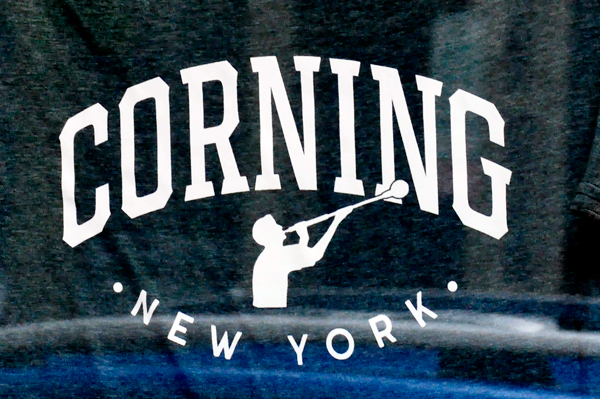 Corning New York sign